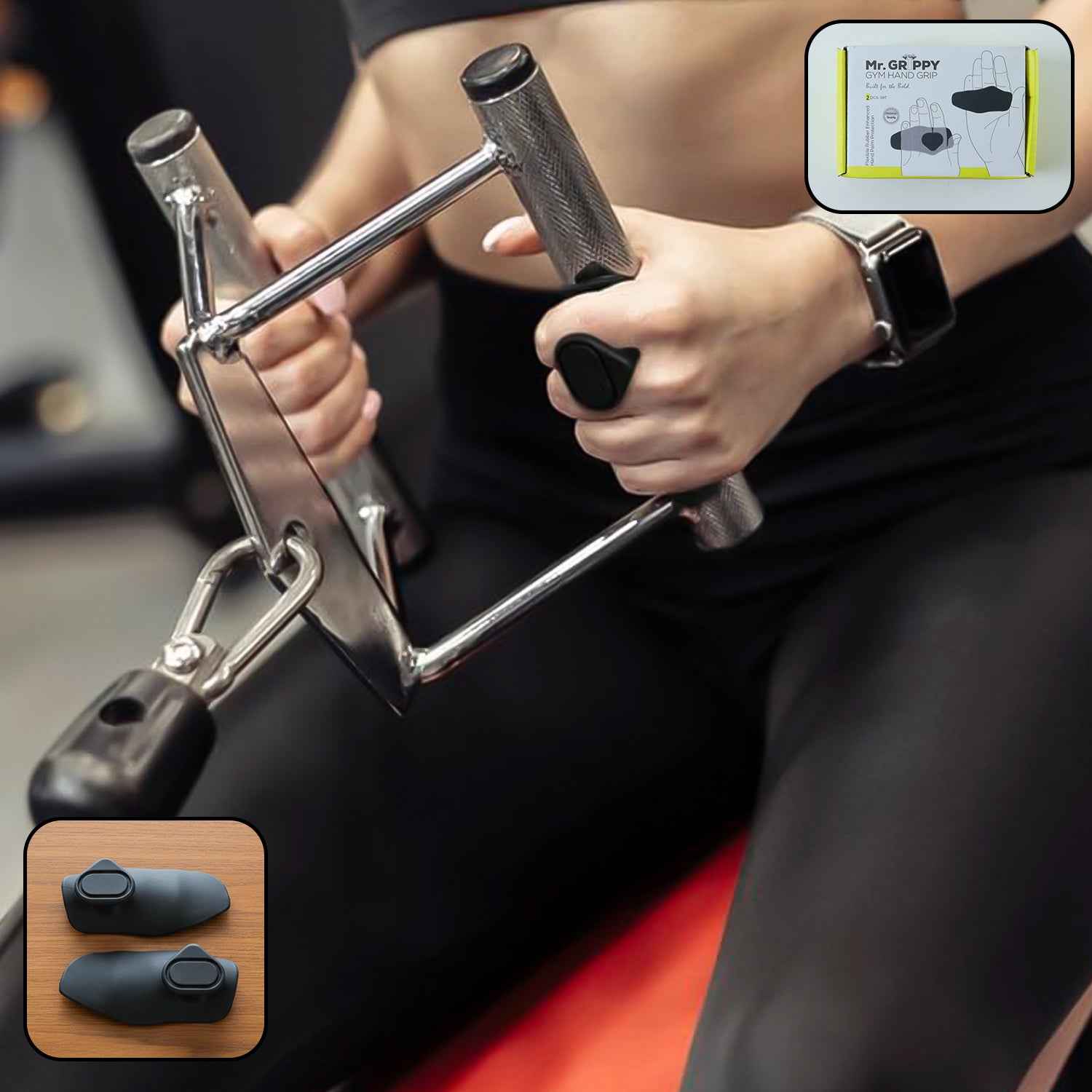 Gym Hand Grip Support Pads 2 Pc Set – LifestyleKart