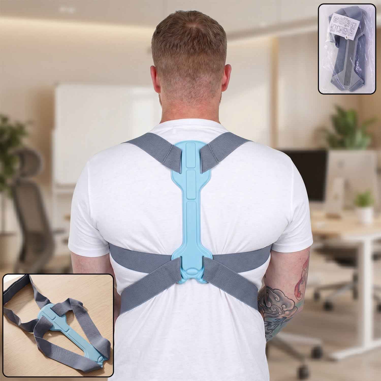 Ergonomic Back Posture Corrector Support Belt – LifestyleKart